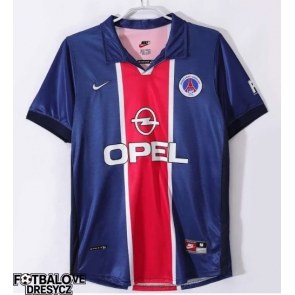 Paris Saint-Germain 1998-1999 Retro Domácí Dres Krátký Rukáv Paris Saint-Germain 1998-1999 Retro Domácí Dres Krátký Rukáv